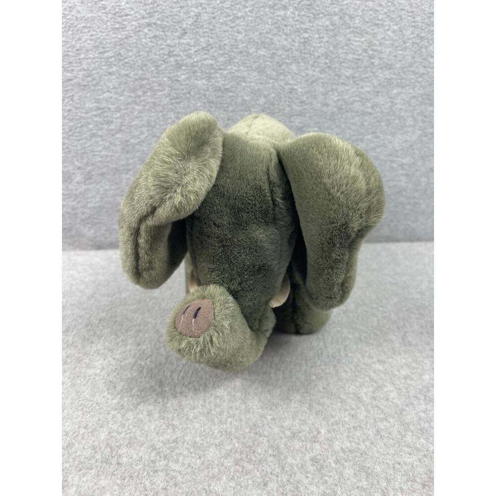 Vintage 1994 Dakin Elephant Plush Stuffed Animal Trunk Up 15"